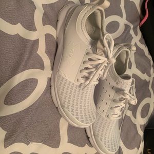 White Under Armour shoes